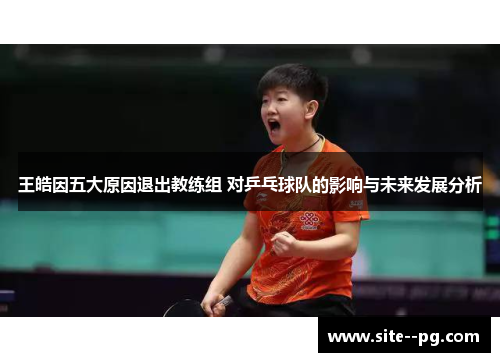 王皓因五大原因退出教练组 对乒乓球队的影响与未来发展分析