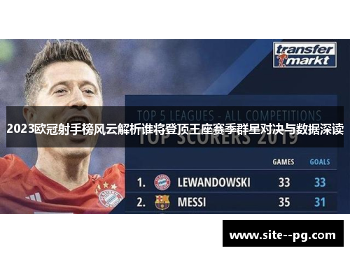 2023欧冠射手榜风云解析谁将登顶王座赛季群星对决与数据深读